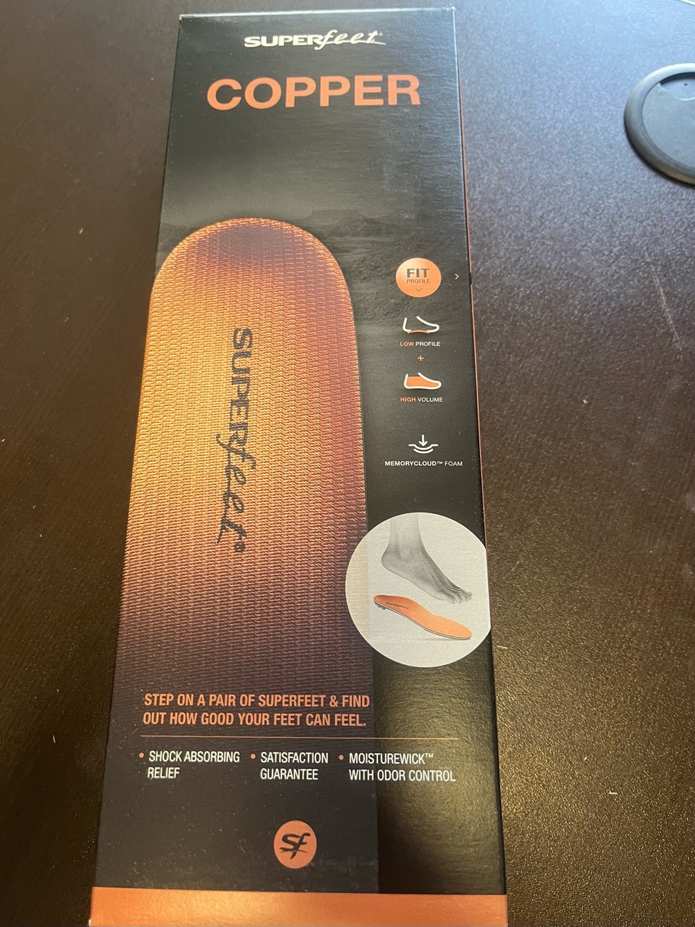 Superfeet Copper Insoles